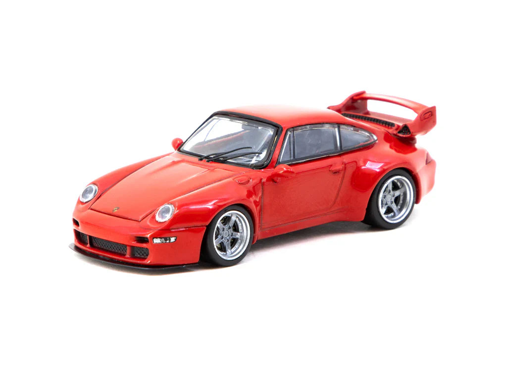 Tarmac Works 1/64 - Porsche 993 Remastered by Gunther Werks Red