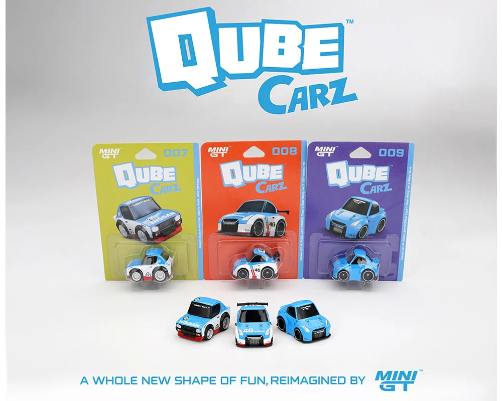 Mini GT 1/64 - Qube Carz Series 2 Liberty Walk Assortment (Set of 3 Sealed Case)