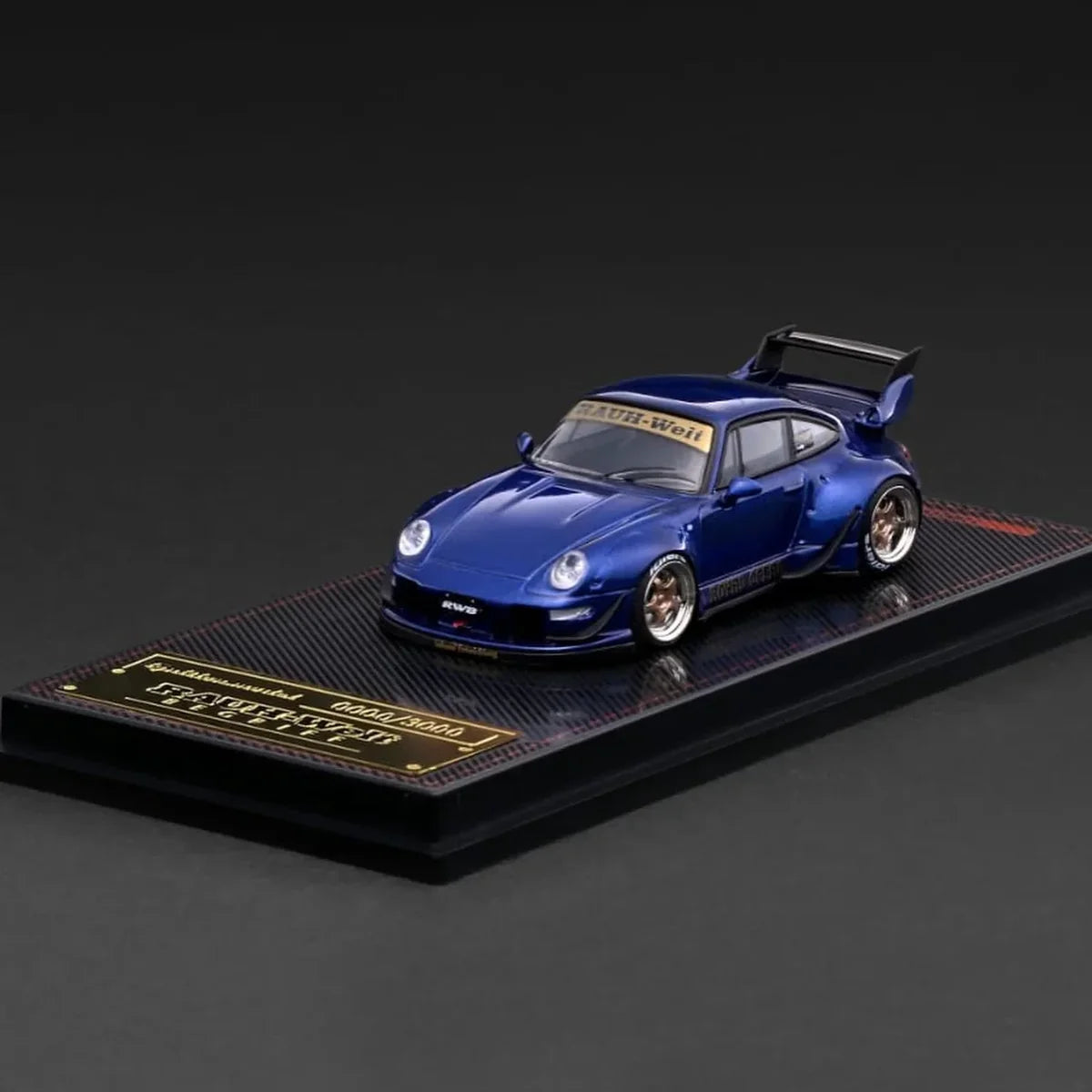 Ignition Model 1/64 - Porsche RWB 993 Blue Metallic TMCS Malaysia 2026 Event Exclusive