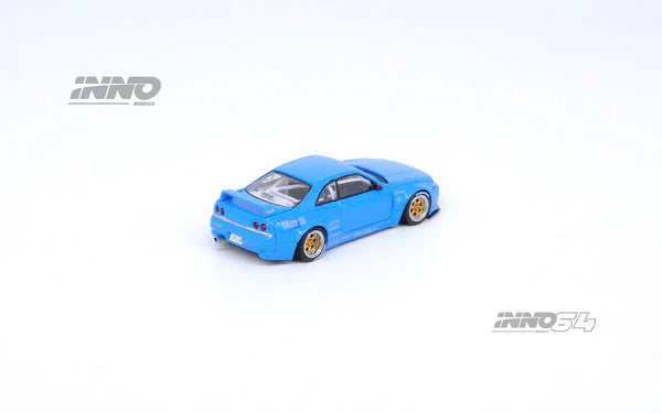 Inno64 1/64 - Pandem Nissan Skyline GTR (R33) Baby Blue